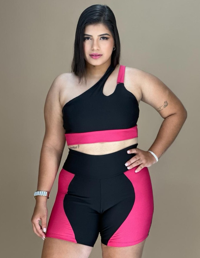 CONJUNTO FITNESS SHORT