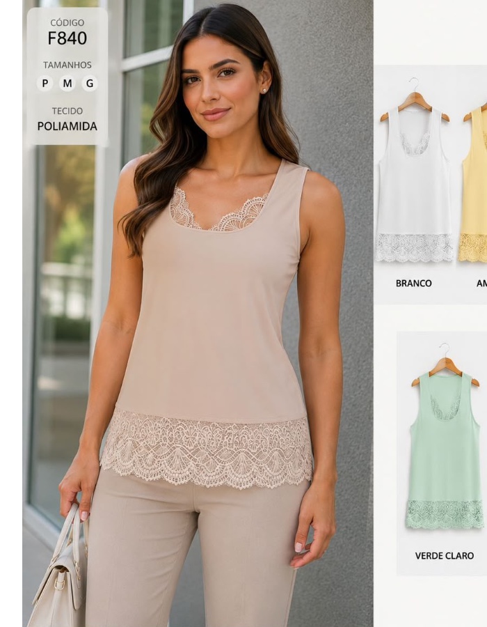A Blusa rendinhas