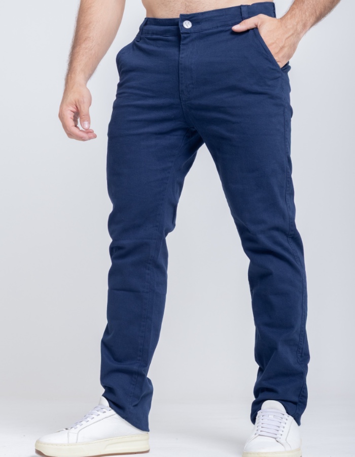CALÇA MASC SPORT FINO AZUL MARINHO