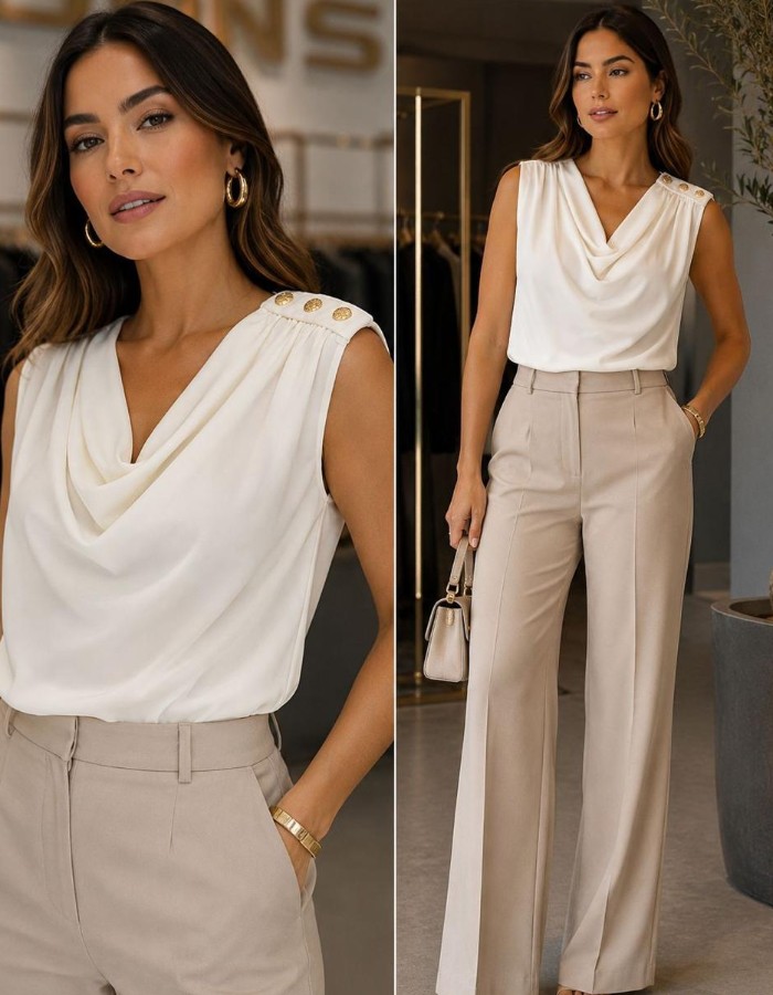 BLUSA KAREM