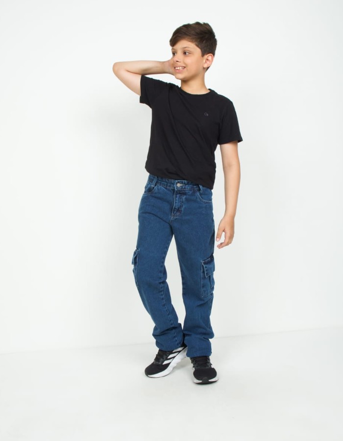 CALÇA CARGO JUVENIL MASCOLINO   DESTROY