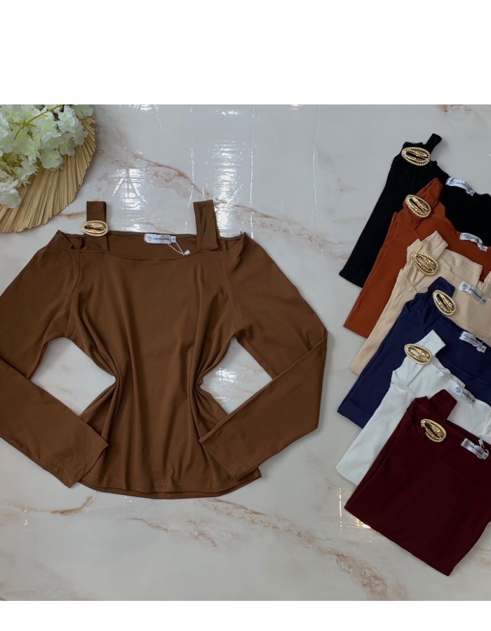 blusa manga longa 
