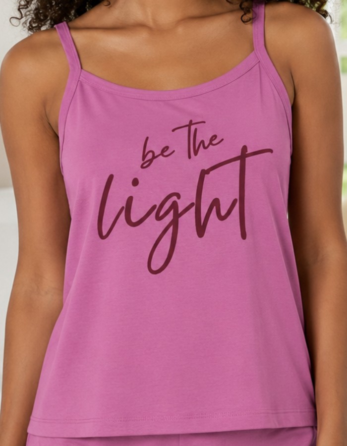 APENAS BLUSA ALÇA-BE THE LIGHT