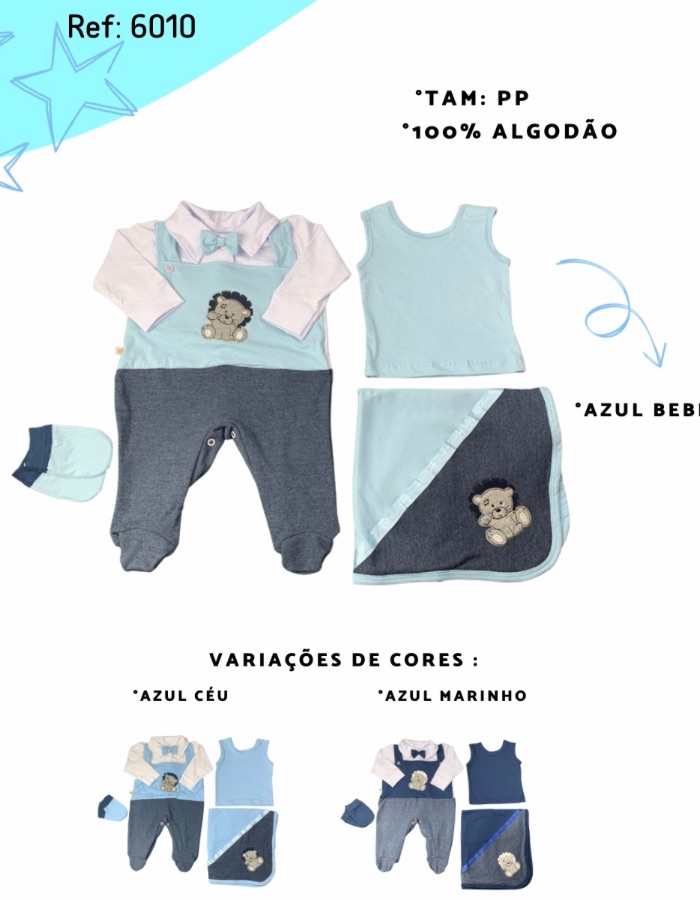 Saida Masculina leão 