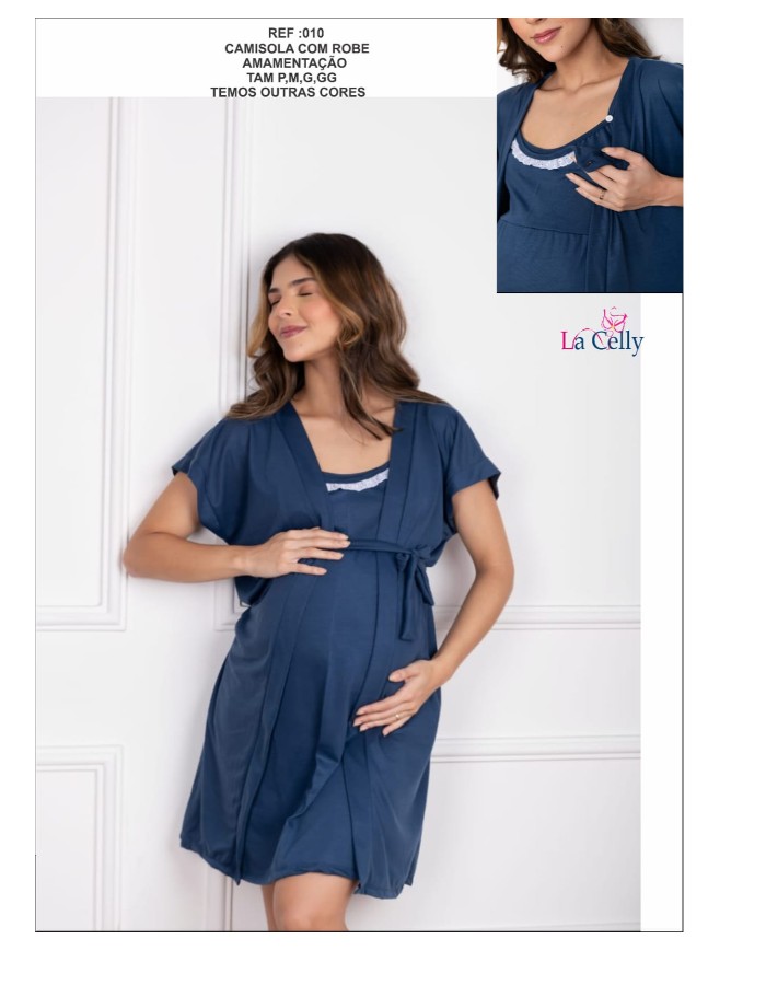 Camisola com robe