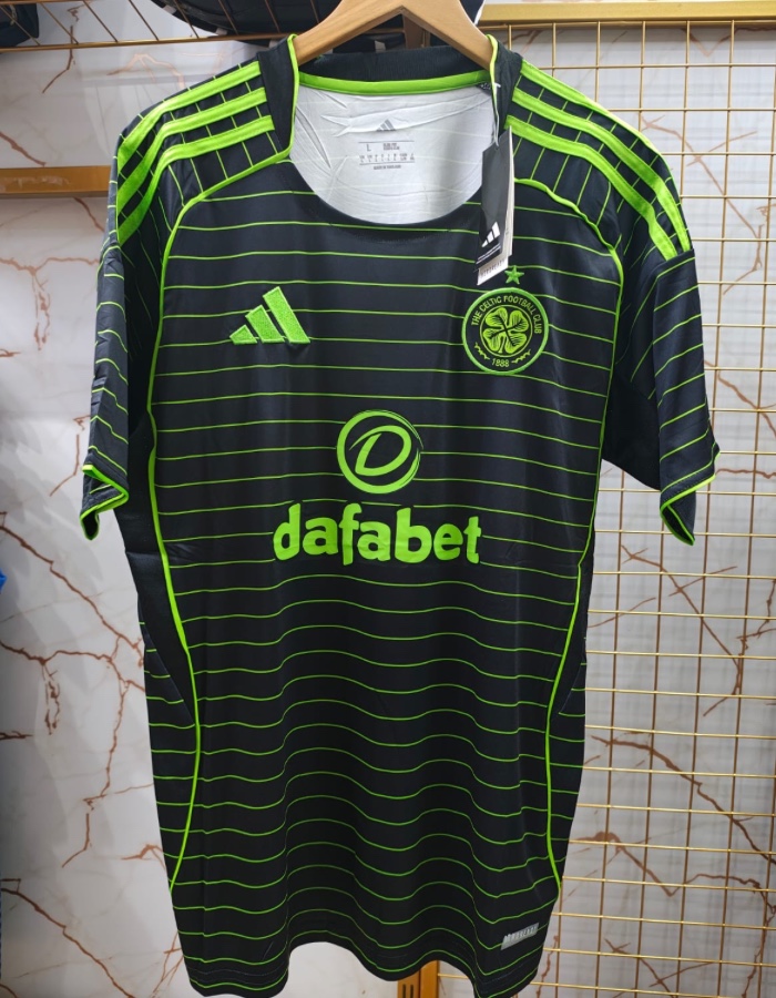camisa reserva Adidas do Celtic FC  2025/2026