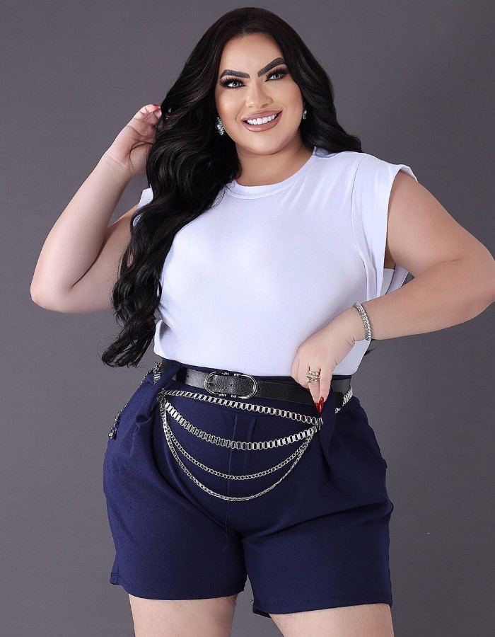 Blusa estilo muscle tee 