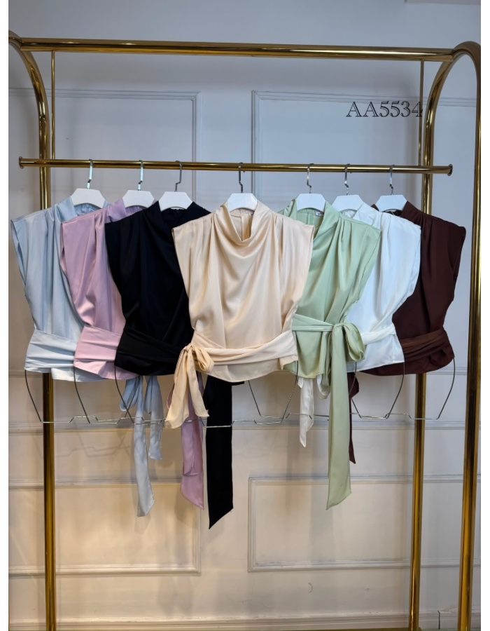 Blusa seda inspiração Zara 