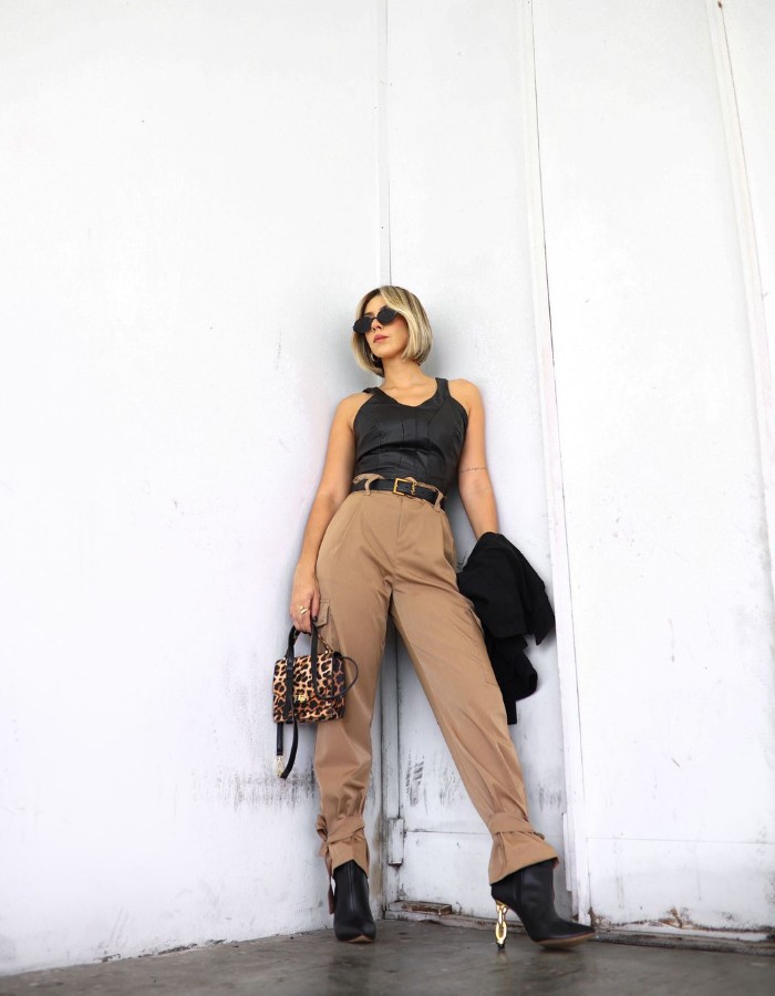 CALÇA CARGO ALFAIATARIA