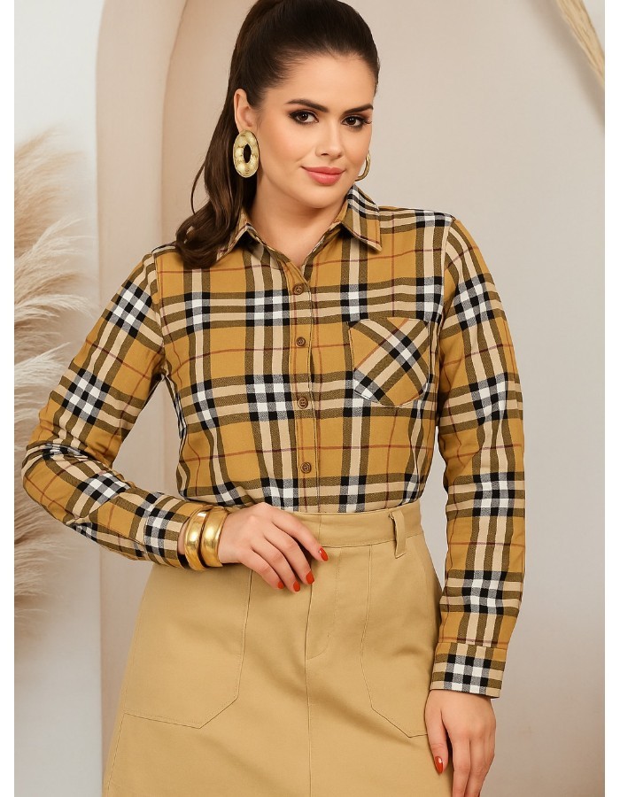 CAMISA XADREZ COM BOLSO 