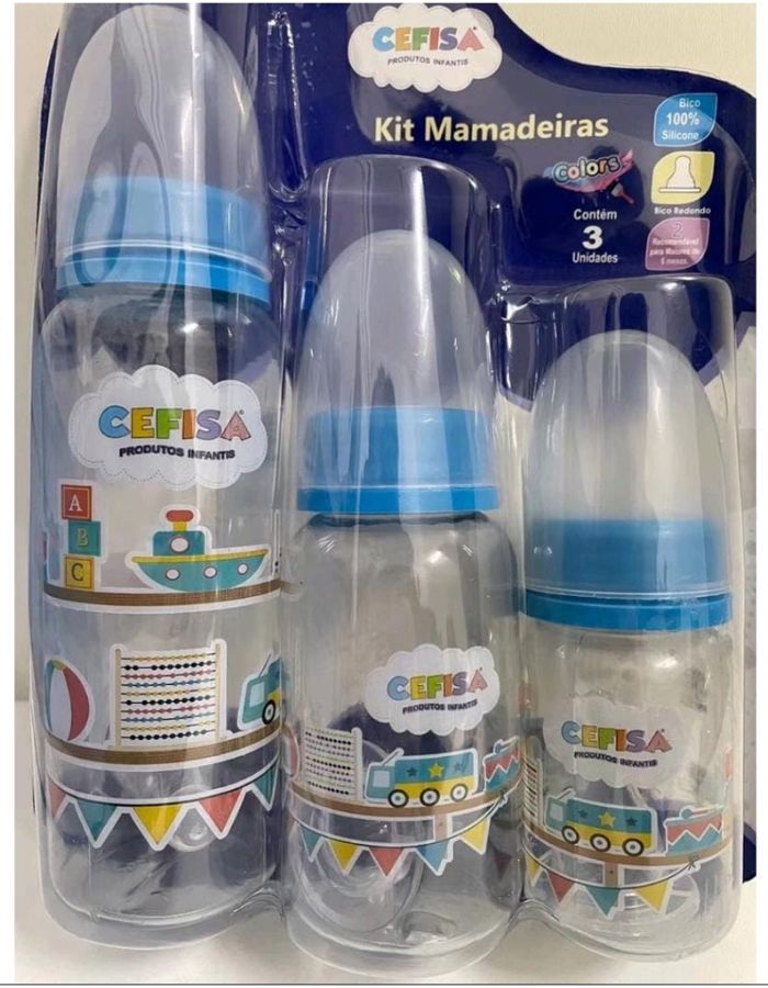KIT 03 MAMADEIRAS COLORS CEFISA