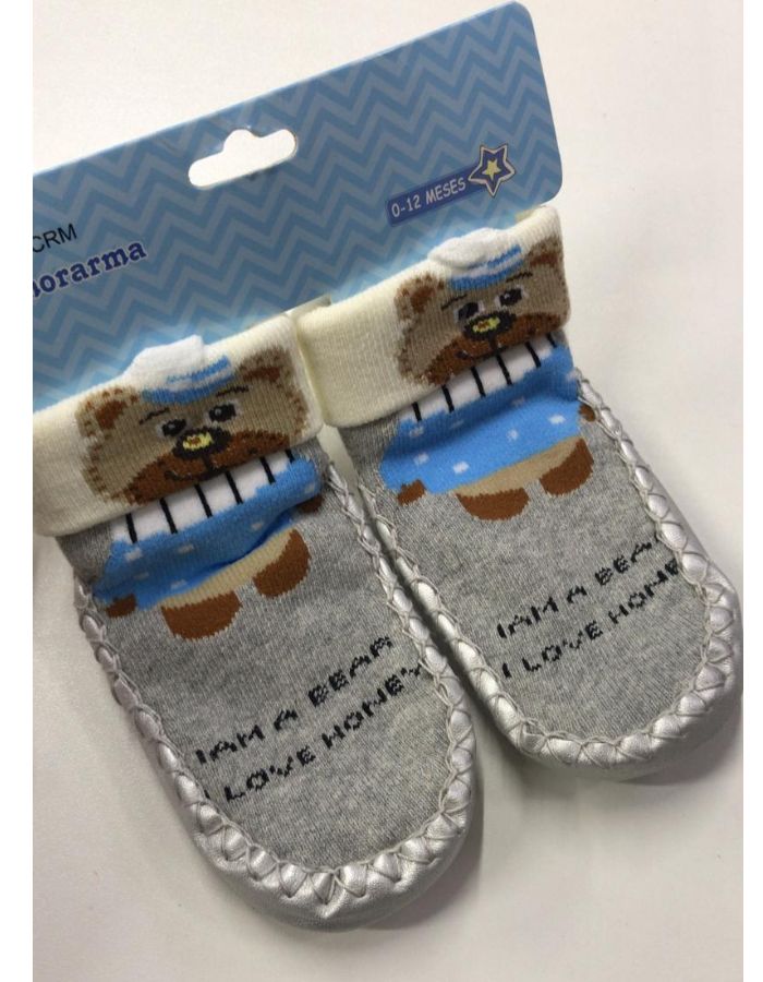 Meia Pantufa Antiderrapante