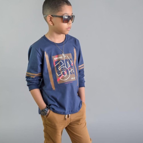 Blusa de manga longa 