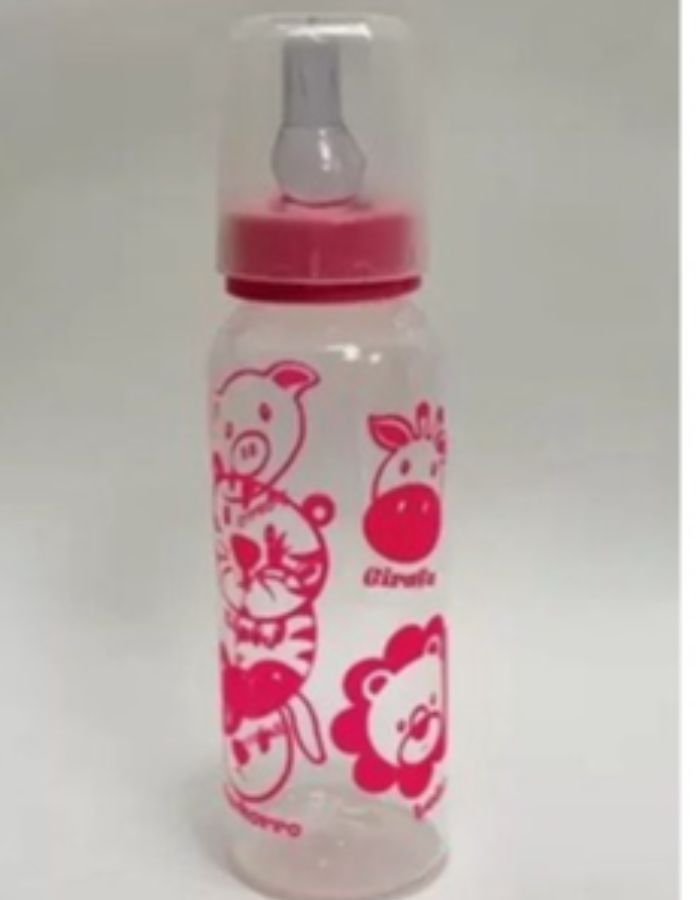 MAMADEIRA RETA CRISTAL 240ML PETITA