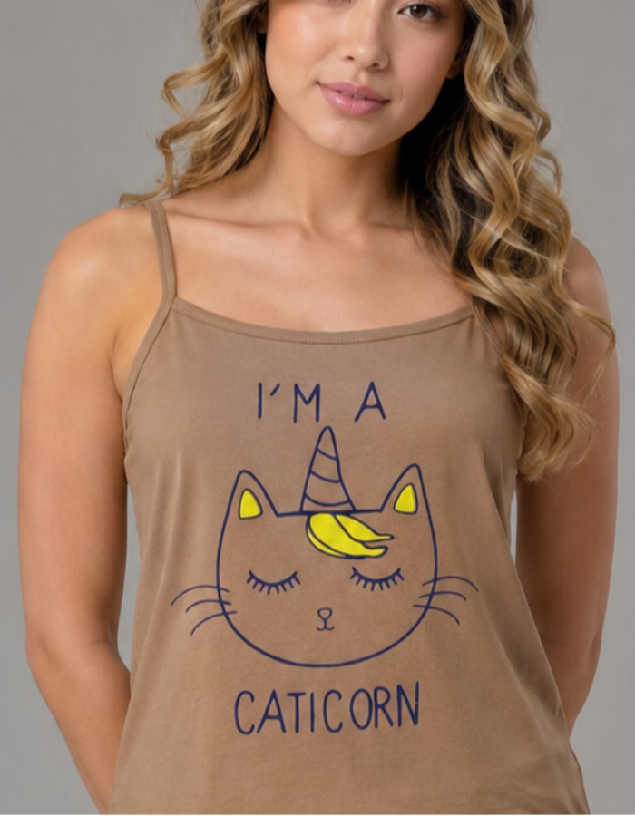 APENAS BLUSA ALÇA-CATICORN