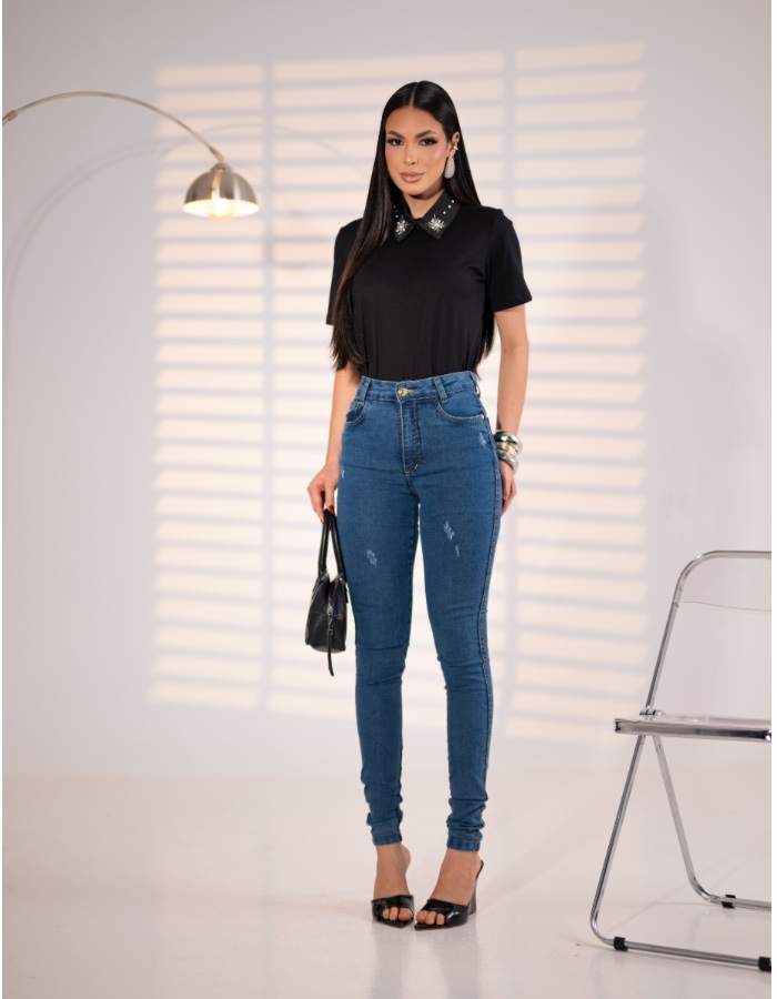 Calça skinny