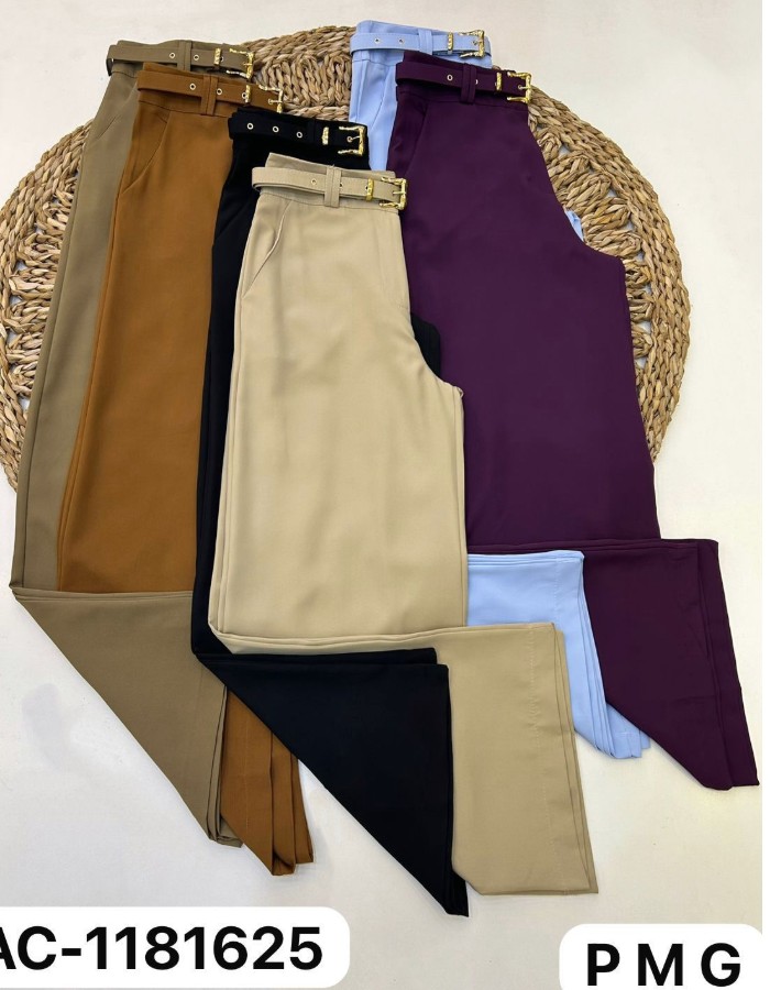 CALÇA PANTALONA TECIDO ALFAIATARIA