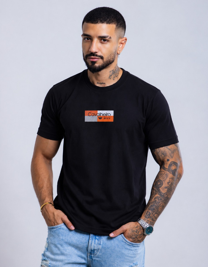 CAMISETA ALGODÃO ESTAMPADA