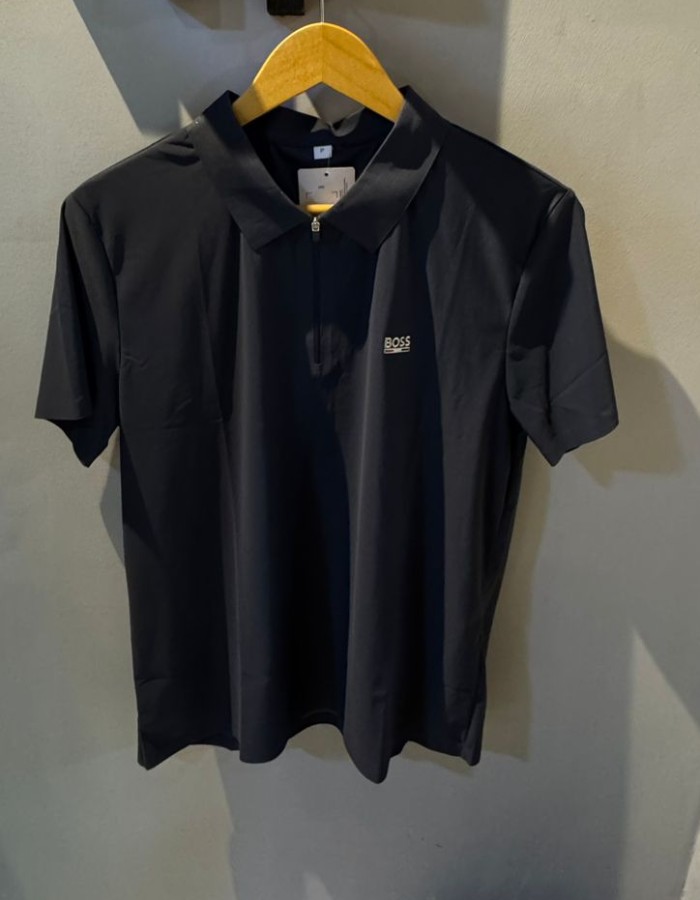 Polo Chinesa Boss Ziper 