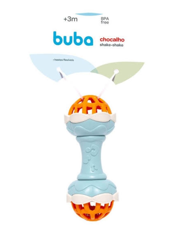 CHOCALHO SHAKE-SHAKE BUBA 