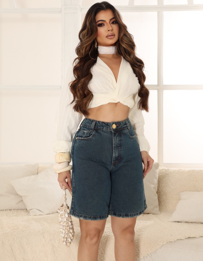 SHORT MEIA PERNA