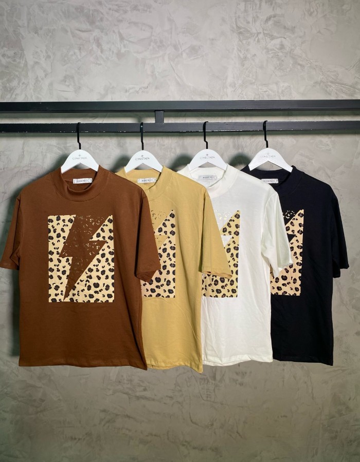 BLUSA OVER ESTAMPADA