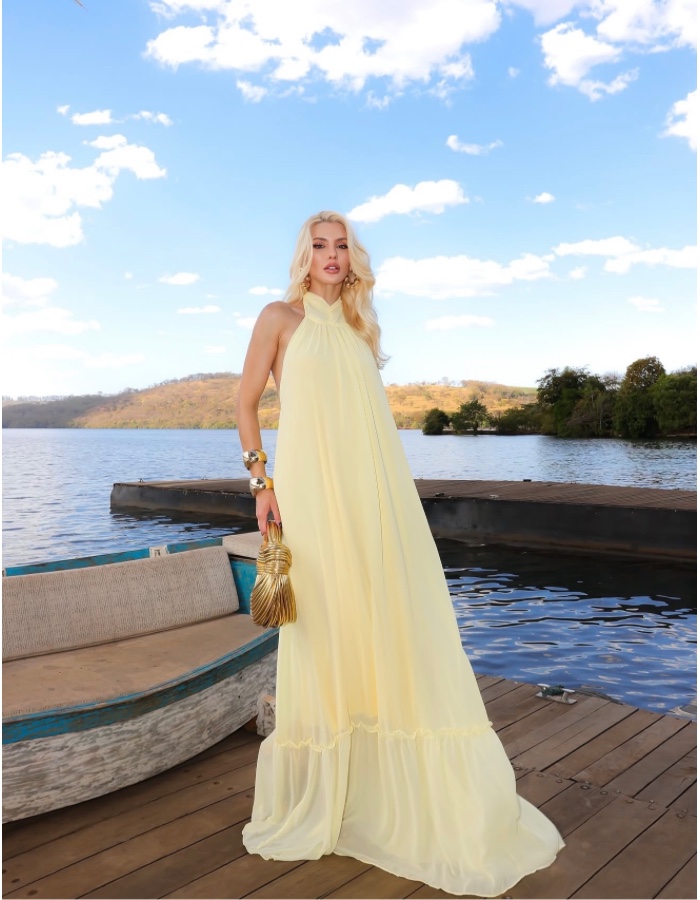 VESTIDO RENALY LISO