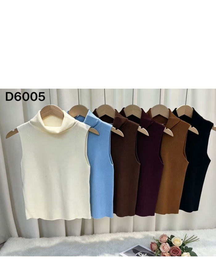 Blusa modal gola alta 