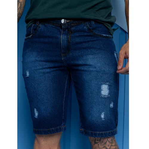 Bermuda jeans contorno extreme 