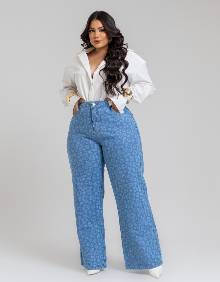 CALÇA PLUS 100% 