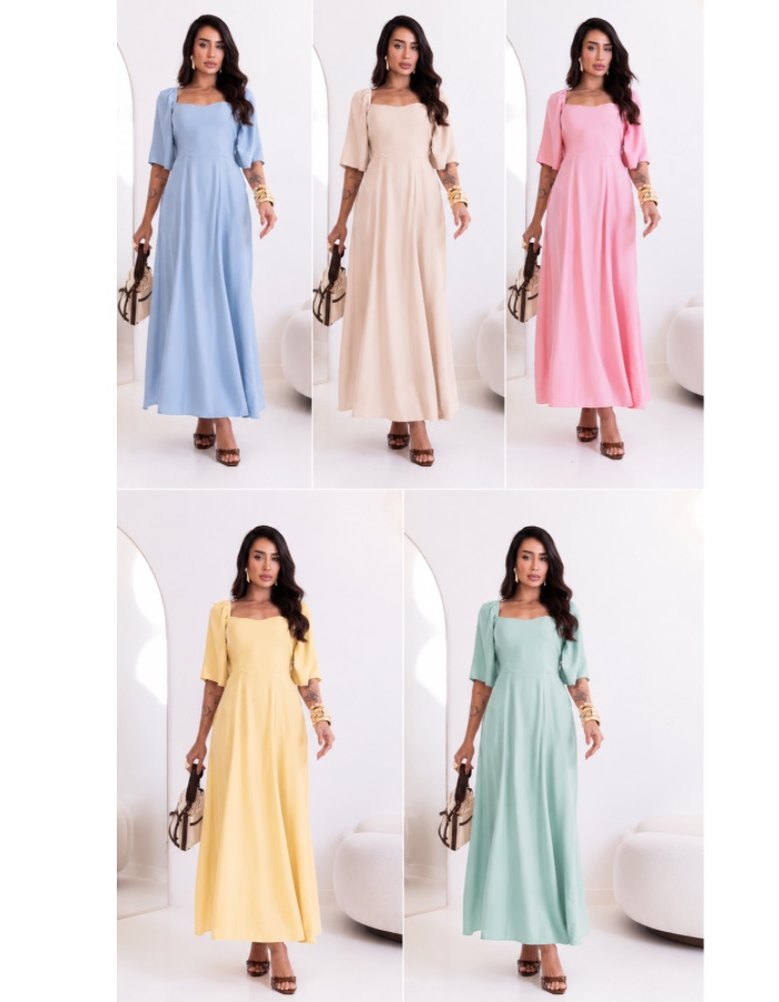Vestido Longo Solange