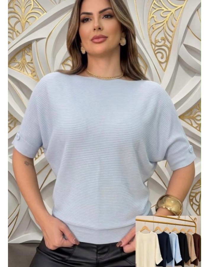 BLUSA TRICO MODAL