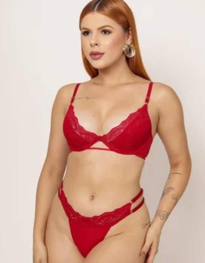 CONJUNTO CALCINHA E SUTIÃ 