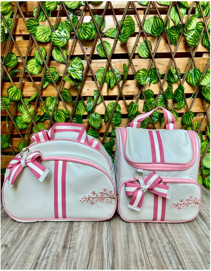 CONJUNTO BOLSA E MOCHILA MULTIFUNCIONAL 2 PEÇAS