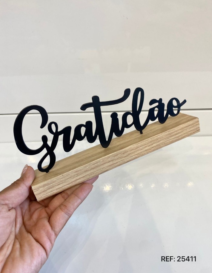ENFEITE DE MESA MDF