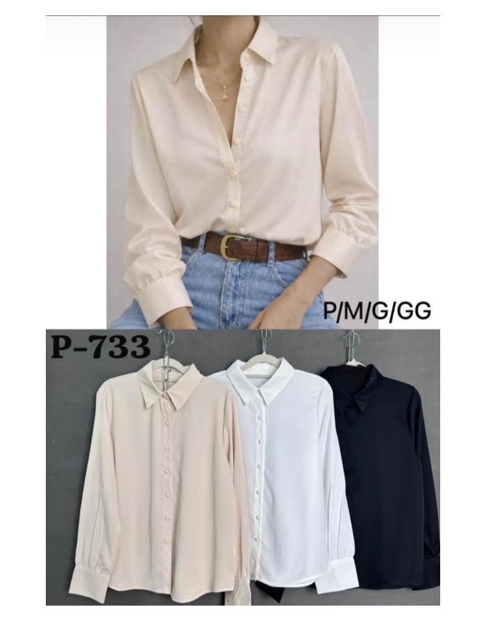 Blusa manga longa 