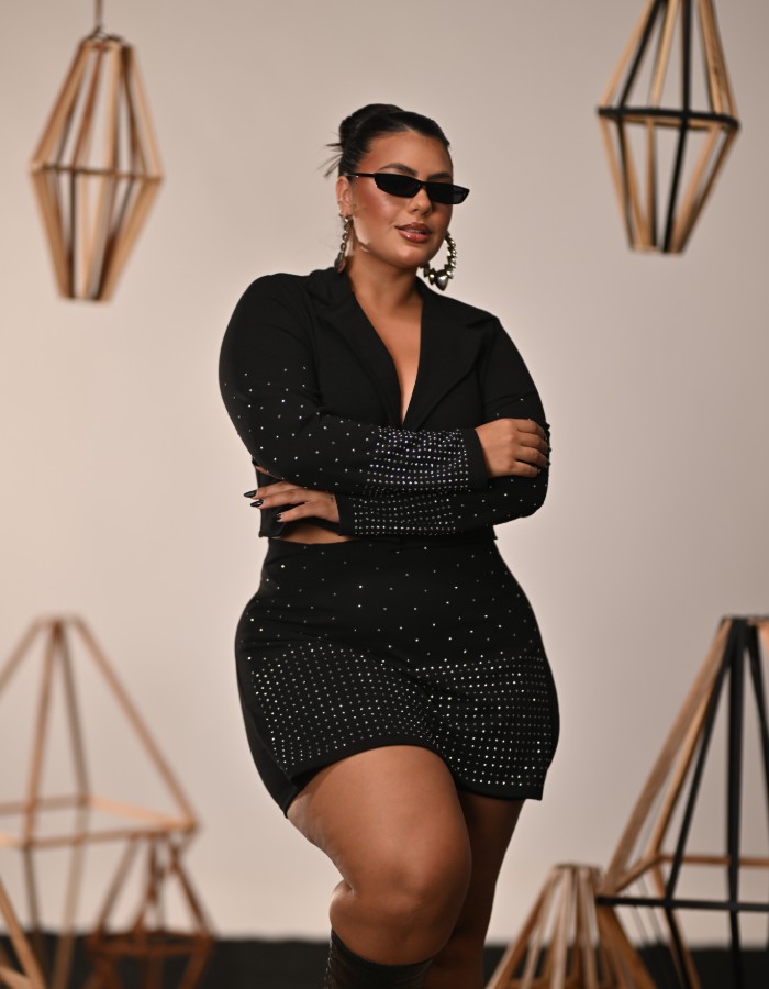 CONJUNTO SHORT SAIA MAX SHINE