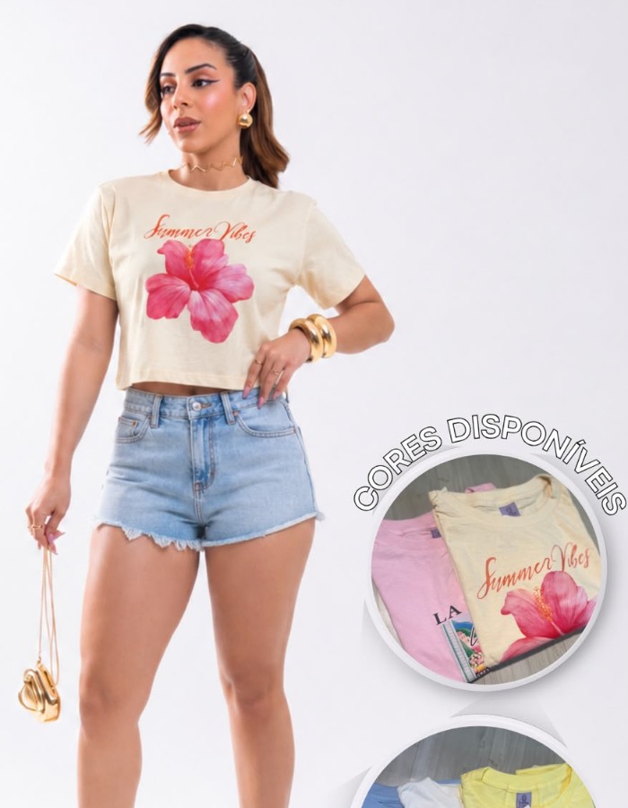 CROPPED ESTAMPA EM DTF
