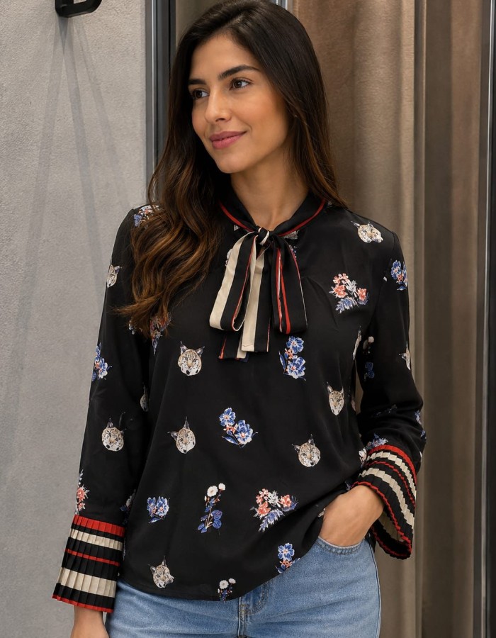 BLUSA MANGA LONGA