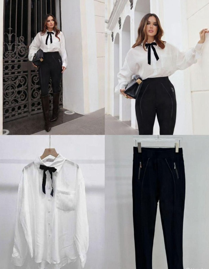 CAMISA COM BROCHE
