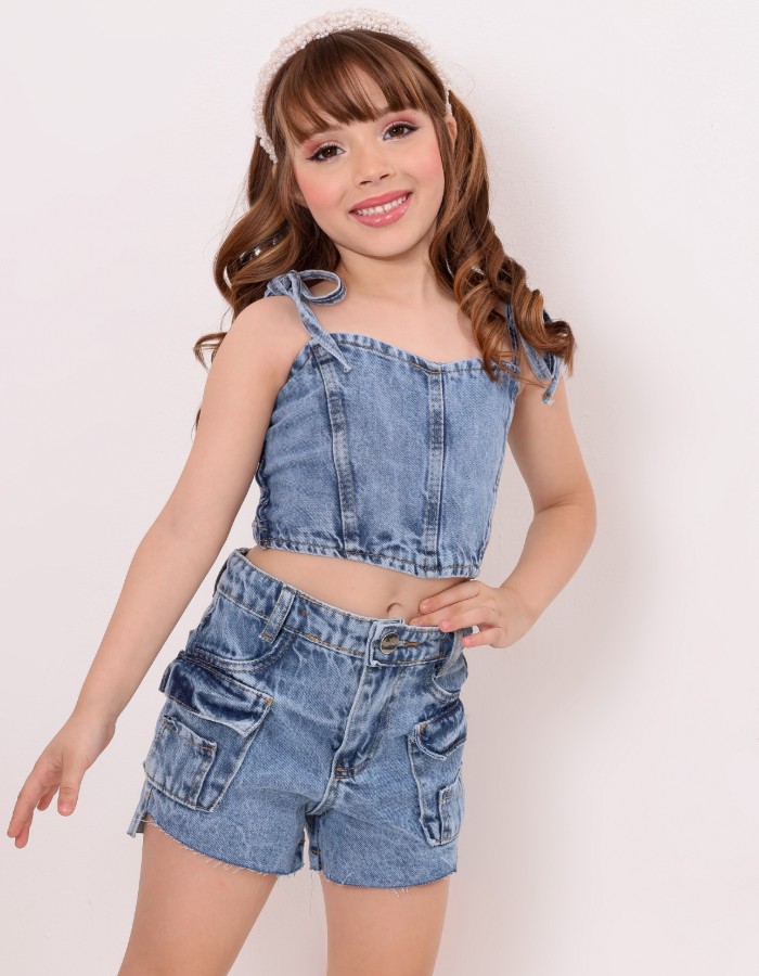 CONJUNTO JEANS INFANTIL