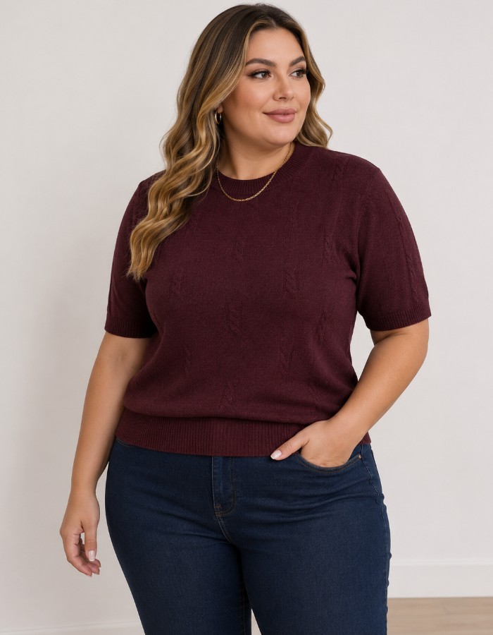 Blusa Nice  Tricô 