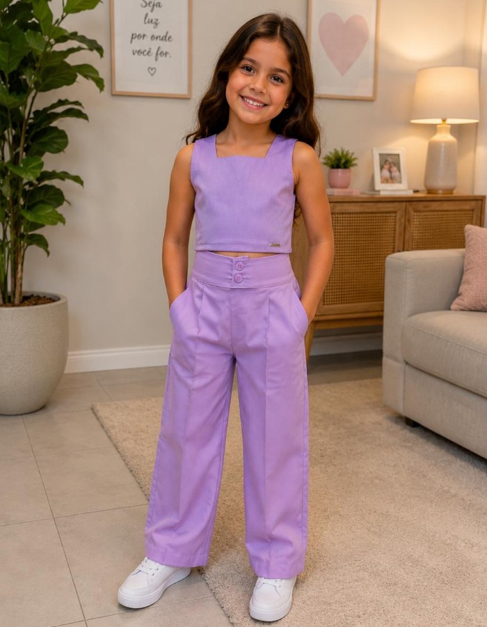 conjunto de calca suzy