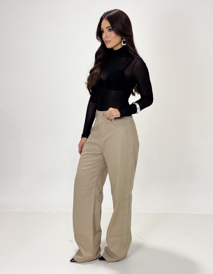 CALÇA WID LEG COR
