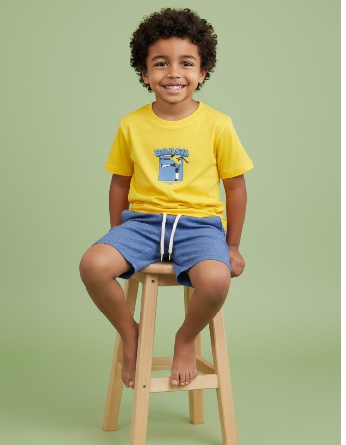 COLEÇÃO BRASIL - BLUSA PELÉ REI 