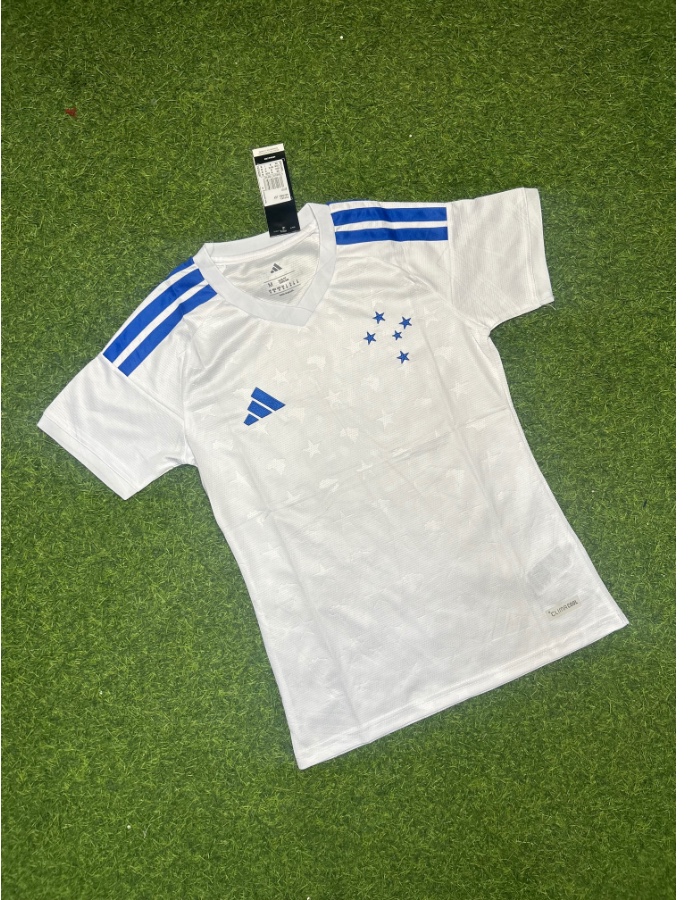 CAMISA FEMININA  CRUZEIRO II 26/27 BRANCA+AZUL