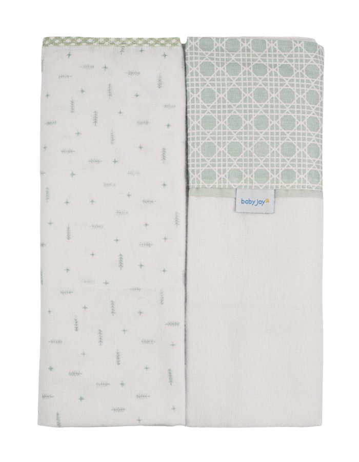 MANTA FLANELADA 2 UNIDADES ESTAMPADAS BABY JOY