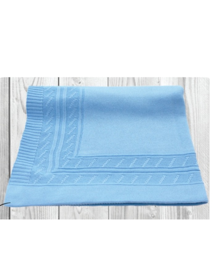 MANTA TRICOT DETALHE LATERAL BABY GOLD 
