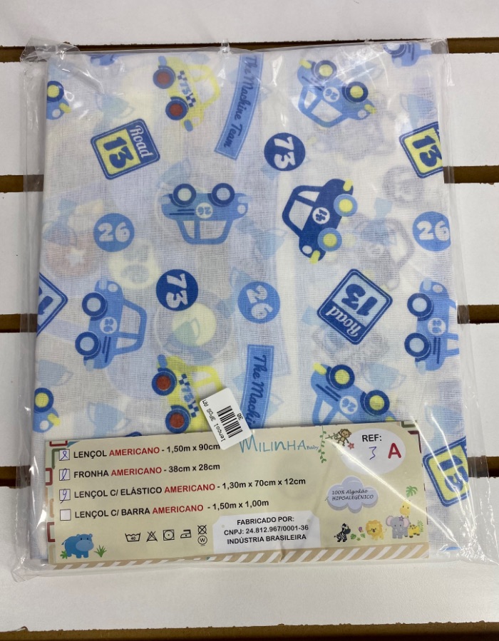 JOGO DE BERÇO AMERICANO 03 PEÇAS 3A MILINHA BABY