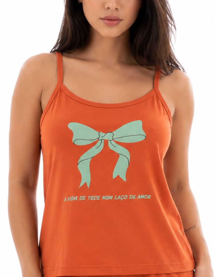 APENAS BLUSA ALÇA-LAÇO